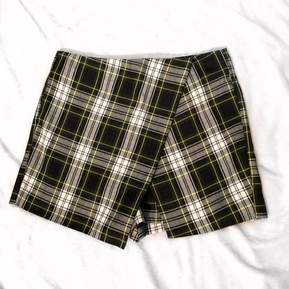 Topshop Pants - Topshop plaid skort (A4)